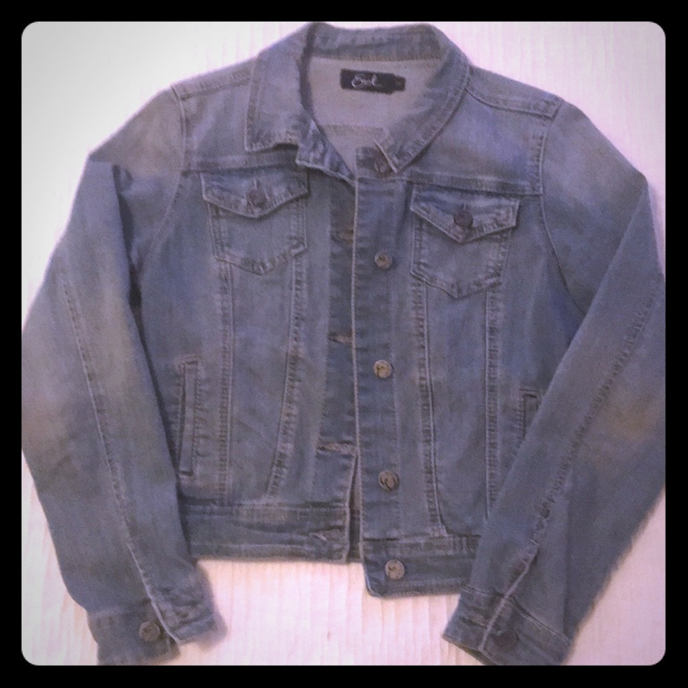 Earl, XS, jean jacket! Perfect condition! No flaws
